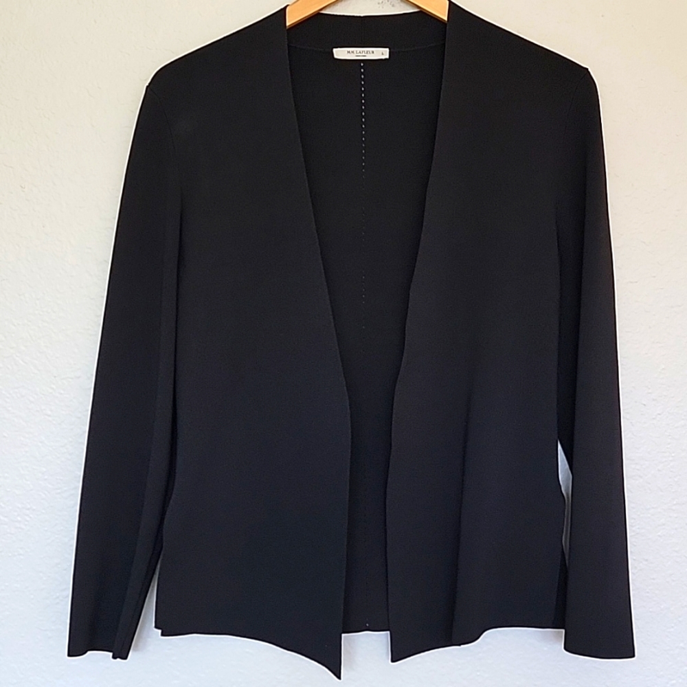 Black MMLafleur Woolf 2.0 Jardigan
